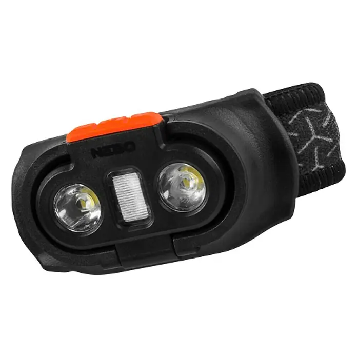 Nebo Tools Linterna frontal LED Einstein flex - 1.000 lm, Aluminio/Plástico, Autonomía estimada: 18 h - Vista angular