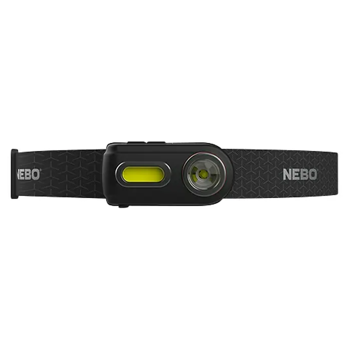 Nebo Tools Linterna frontal LED recargable Einstein - 400 lm, Aluminio/Plástico, Autonomía estimada: 1,75 h - Vista frontal