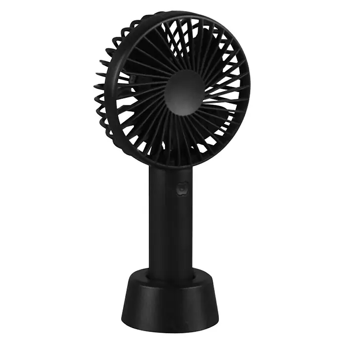 Reality Leuchten USB ventilator Windy - Crne boje, Ruka, 10,5 cm - Pogled sprijeda