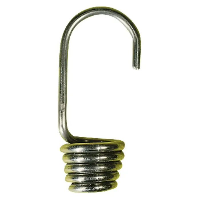 Seilflechter Gancho de espiral - Para diámetro de cable: 10 mm, Acero inoxidable - Vista frontal