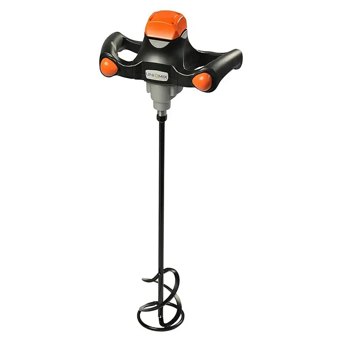 Collomix UniMix Handrührwerk 900 - Durchmesser Rührer: 120 mm, M14, Mischvolumen: 40 l - Vorderansicht