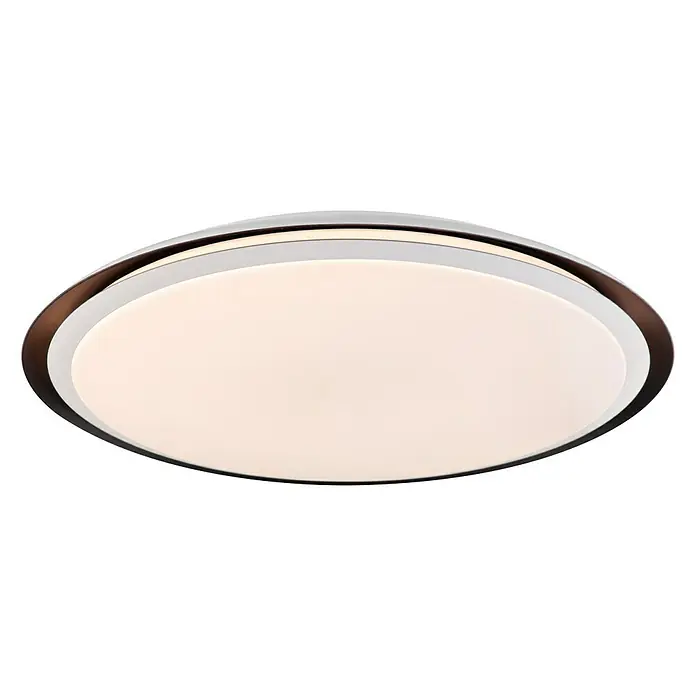 Globo Deckenleuchte rund XAVER - 40 W, Ø x H: 560 mm x 8,5 cm - Ansicht von unten