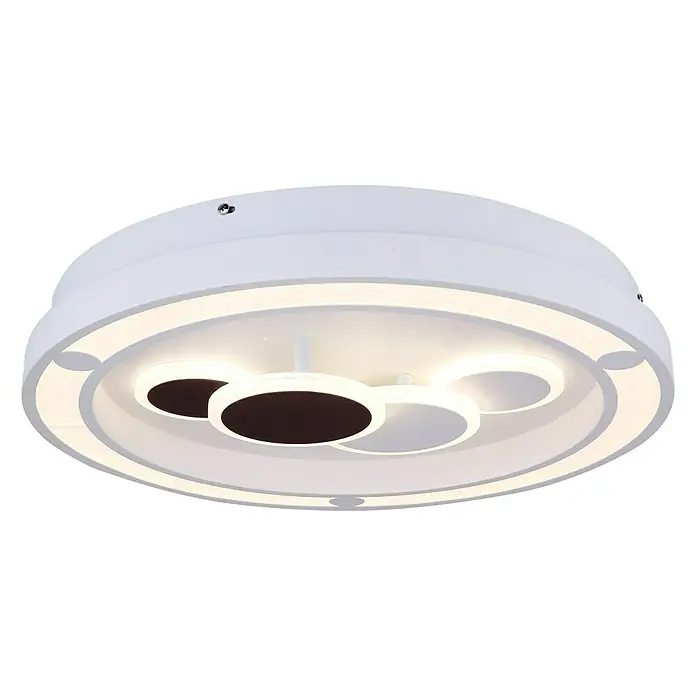 Globo Okrugla stropna svjetiljka - 50 W, Ø x V: 480 mm x 10 cm - Pogled odozdo
