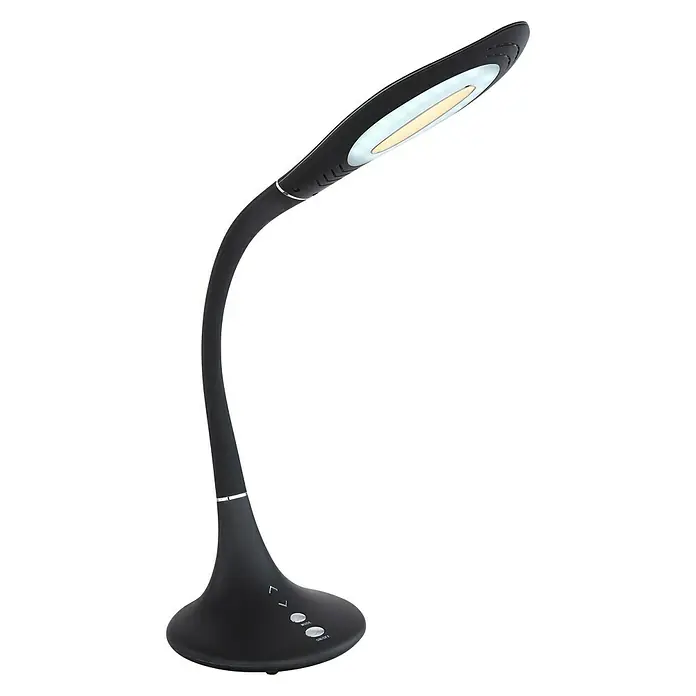 Globo LED-Tischleuchte PATTAYA - 9 W, L x B x H: 17,9 x 17,9 x 34,6 cm, Kaltweiß - Diagonale Ansicht