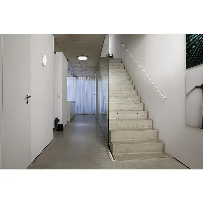 Ledvance Smart+ WiFi LED-Panel rund Framelesspanel RD CCT RGB 30cm - Ø x H: 30 cm x 69 mm, Weiß, RGB - Stimmungsaufnahme