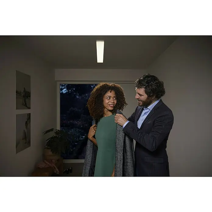 Ledvance Smart+ WiFi LED-Panel Framelesspanel CCT RGB 80x10 - Weiß - Anwendungsbeispiel