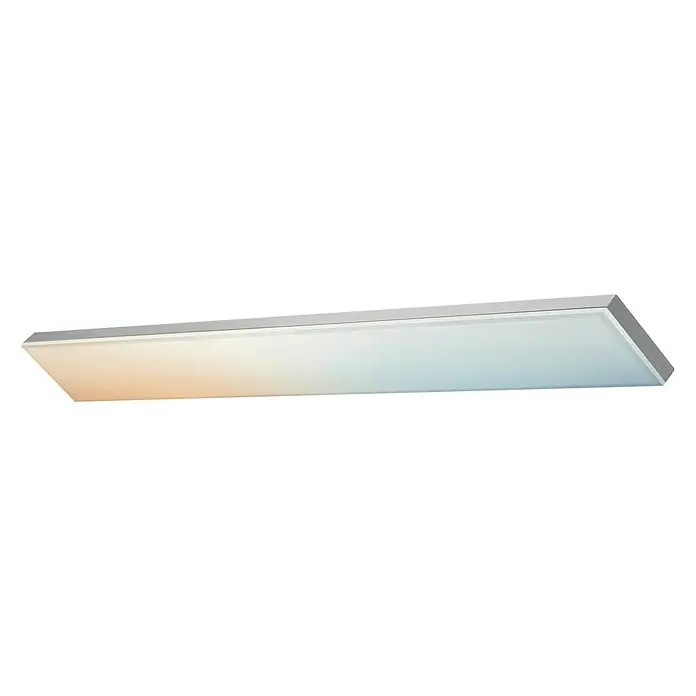 Ledvance Smart+ WiFi LED-Panel Framelesspanel CCT RGB 80x10 - Weiß - Diagonale Ansicht