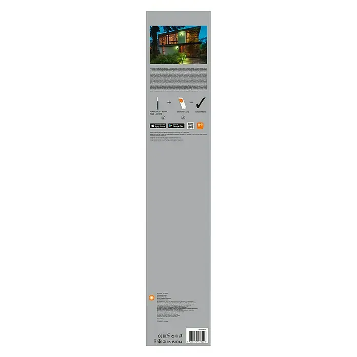 Ledvance Smart+ LED-Laterne Flare 60cm RGBW GR - B x H: 110 x 604 mm - Verpackung