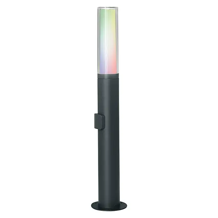 Ledvance Smart+ LED-Laterne Flare 60cm RGBW GR - B x H: 110 x 604 mm - Vorderansicht