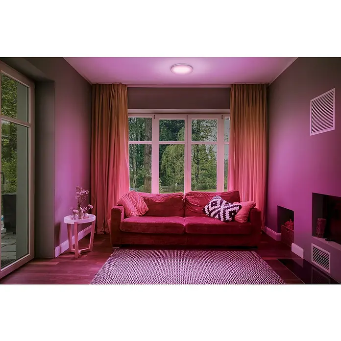 Ledvance Smart+ WiFi LED-Panel Framelesspanel RD CCT 30cm - 2 W, Weiß - Stimmungsaufnahme