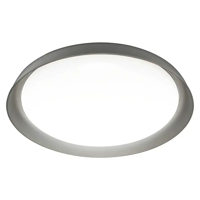 Ledvance Smart+ WiFi LED-Deckenleuchte rund Ceiling Plate CCT - 26 W, Ø x H: 430 x 70 mm, Grau - Ansicht von unten