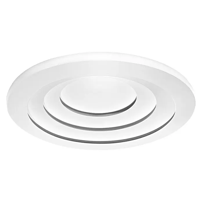 Ledvance Smart+ WiFi LED-Deckenleuchte rund Ceiling Spiral CCT - Ø x H: 500 x 66 mm - Ansicht von unten