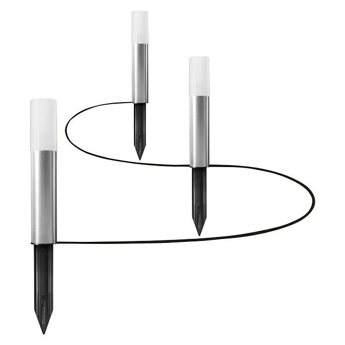 Ledvance Smart+ LED-Gartenspot Garten Pole Mini RGBW EXT. - Ø x H: 22 x 227 mm - Vorderansicht