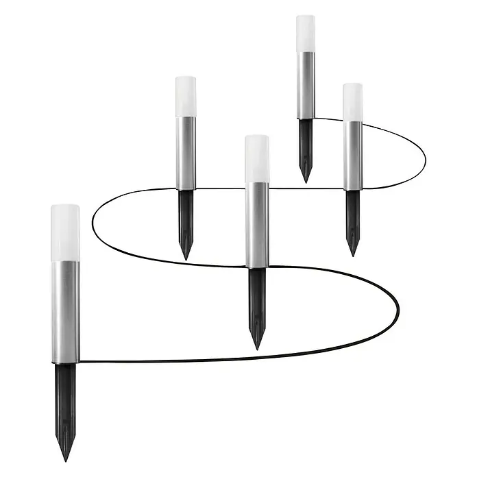 Ledvance Smart+ LED-Gartenspot Garten Pole Mini RGBW - B x H: 22 x 227 mm - Vorderansicht
