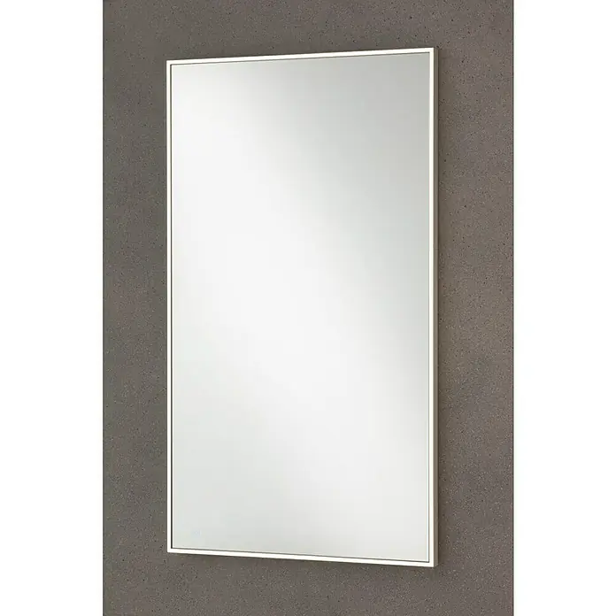 Camargue LED-Lichtspiegel Frame - Mit eckigen Kanten, 120 x 68 cm, Berührungssensor - Stimmungsaufnahme
