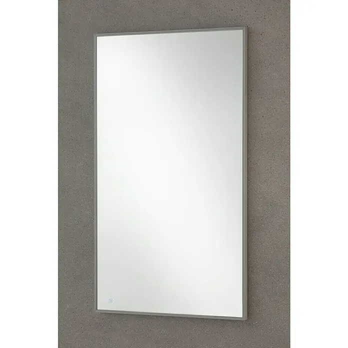 Camargue LED-Lichtspiegel Frame - Mit eckigen Kanten, 120 x 68 cm, Berührungssensor - Stimmungsaufnahme
