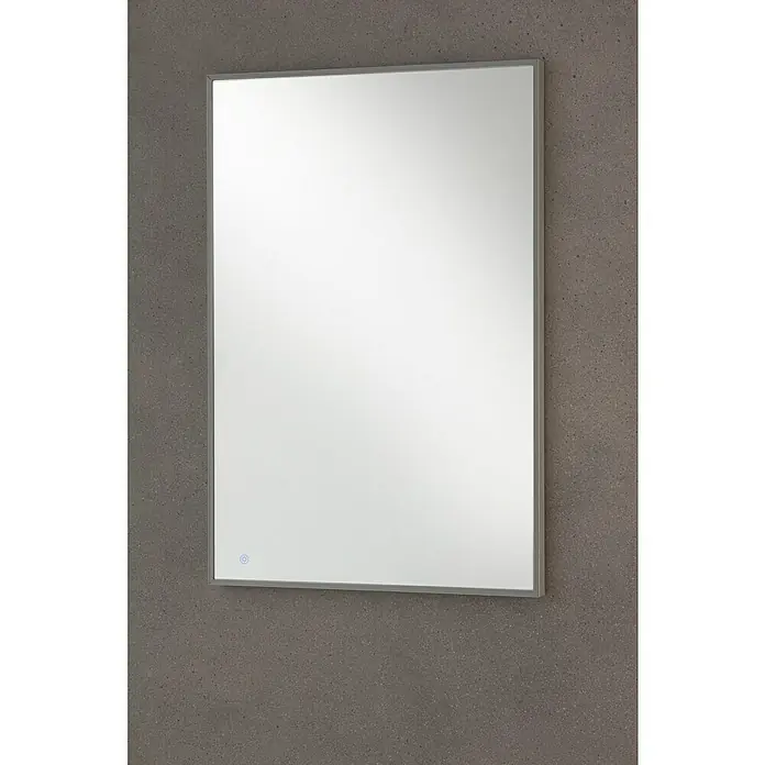 Camargue LED-Lichtspiegel Frame - Mit eckigen Kanten, 100 x 68 cm, Berührungssensor - Stimmungsaufnahme