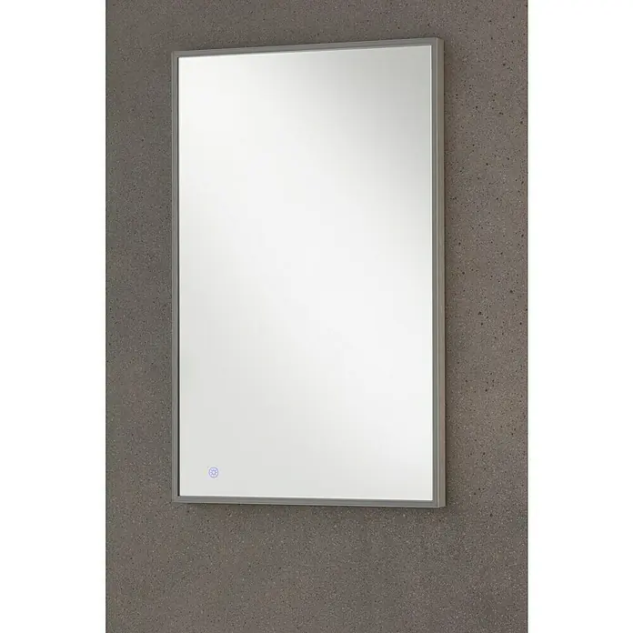 Camargue LED-Lichtspiegel Frame - Mit eckigen Kanten, 50 x 80 cm, Berührungssensor - Stimmungsaufnahme