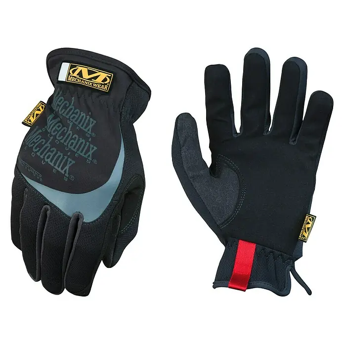 Mechanix Wear Arbeitshandschuhe FastFit - M, Schwarz - Vorderansicht