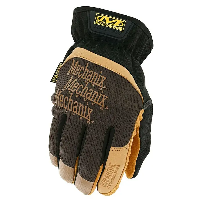 Mechanix Wear Arbeitshandschuhe Durahide FastFit - L, Braun - Vorderansicht