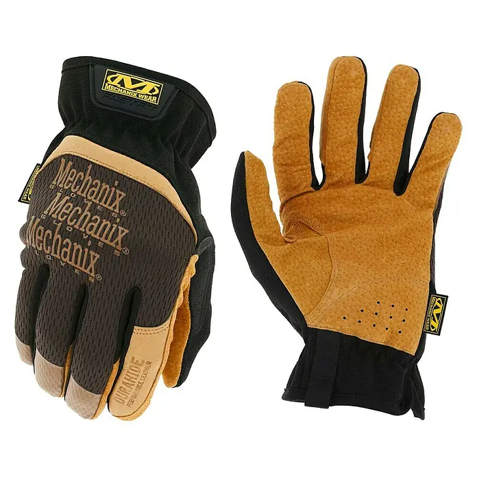 Mechanix Wear Arbeitshandschuhe Durahide FastFit - L, Braun - Vorderansicht