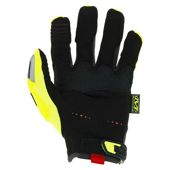 Mechanix Wear Arbeitshandschuhe Hi-Viz M-Pact - S, Fluoreszierendes Gelb - Vorderansicht