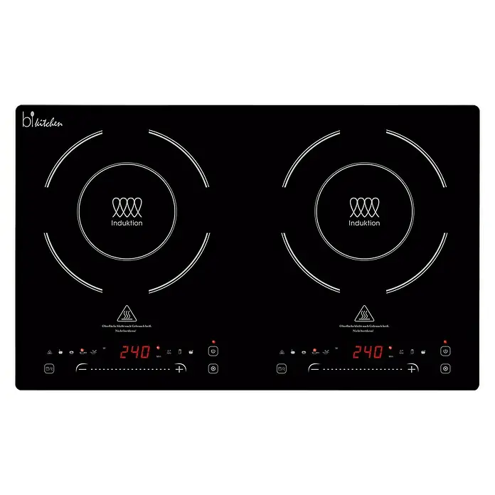 Kochfeld Cook 420 - Anzahl Kochfelder: 2 Stk., Max. Leistung: 3.400 W - Ansicht von oben
