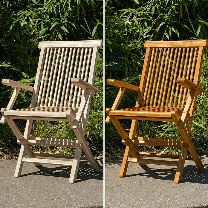 SCHÖNER WOHNEN-Farbe Pep up Outdoor-Öl für Möbel & Terrassenböden - Douglasie, 1 l - Stimmungsaufnahme