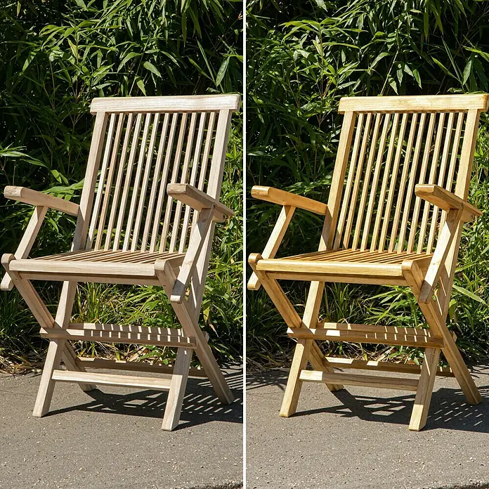 SCHÖNER WOHNEN-Farbe Pep up Outdoor-Öl für Möbel & Terrassenböden - Farblos, 1 l - Stimmungsaufnahme