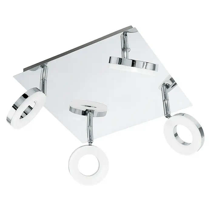 Eglo Wand- en plafondspot Gonaro - 15,2 W, Warm wit - Zicht van beneden