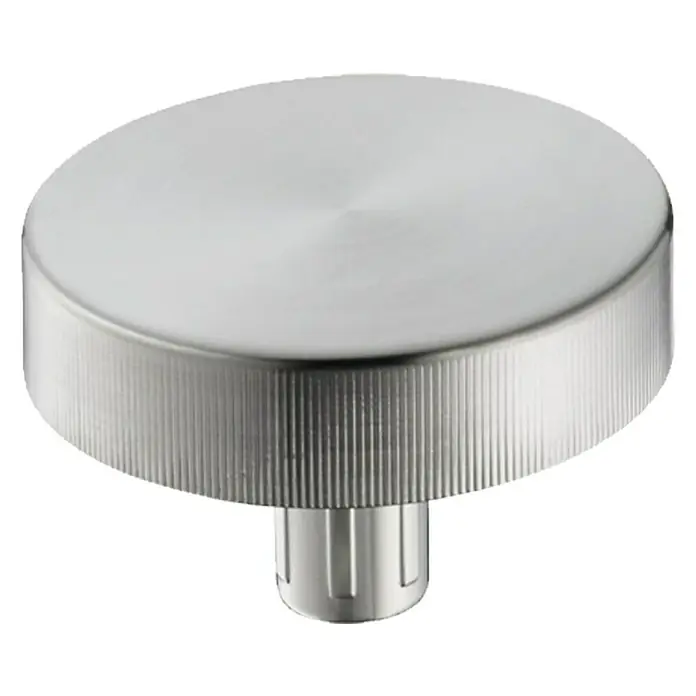 Hansgrohe Tirador giratorio excéntrico - Diámetro: 44 cm, Apto para: Fregaderos de acero inoxidable - Vista angular