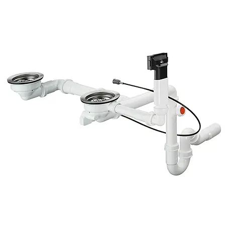 Hansgrohe  Válvula para fregadero automática doble Select