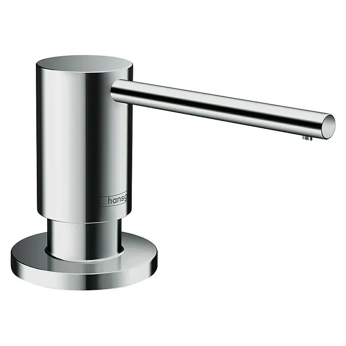 Hansgrohe Dosificador de jabón líquido - Cromo - Vista angular