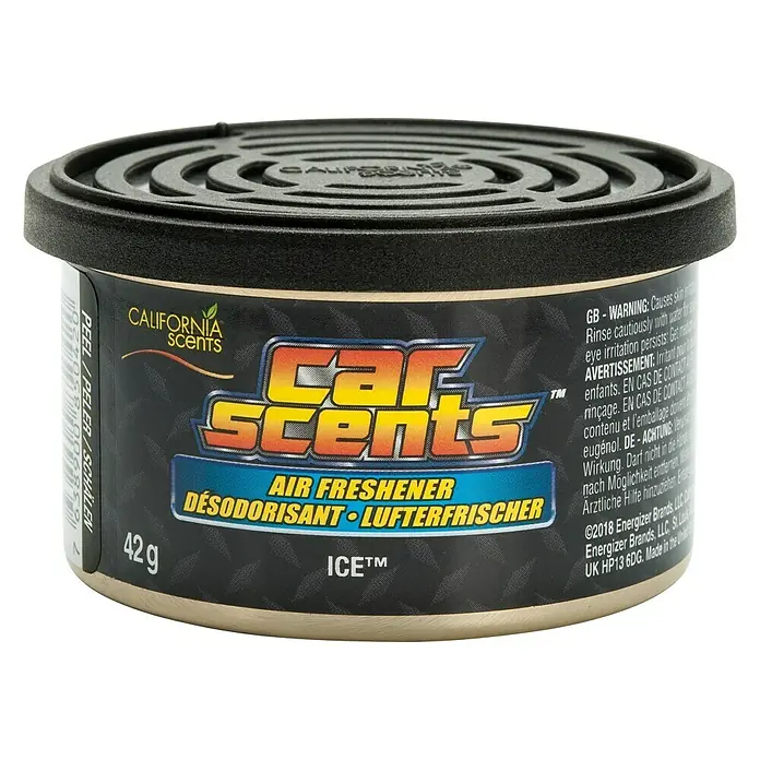 Ambientador de coche California Scents - Ice, 42 g - Vista frontal