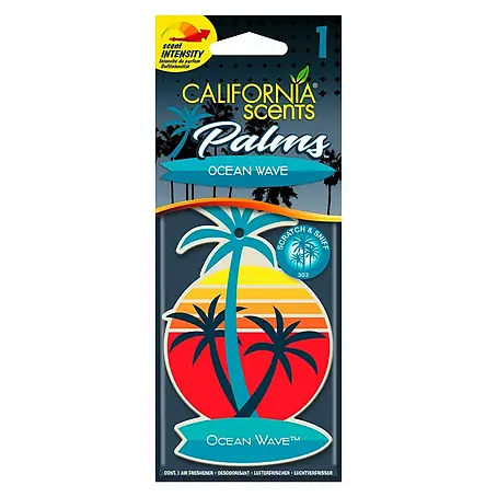 California Scents  Lufterfrischer Palms Paper