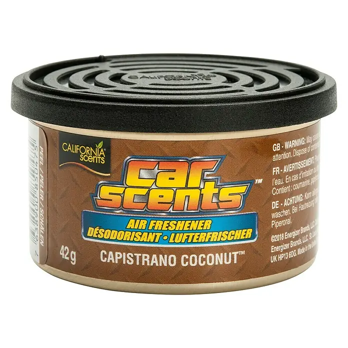 Ambientador de coche California Scents - Cocos, 42 g - Vista frontal