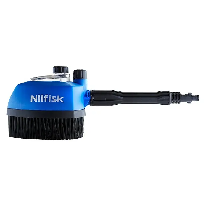 Nilfisk Cepillo para automóviles giratorio - Específico para: Limpiadoras de alta presión Nilfisk - Vista de perfil izquierdo