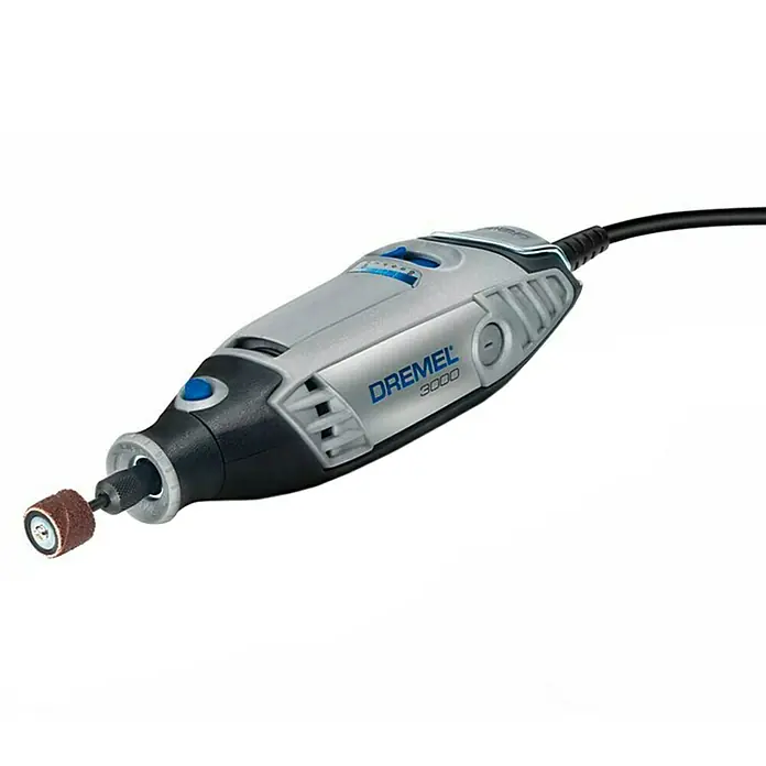 Dremel Juego de herramientas multifunción 3000-15 + set 52 accesorios extra - 130 W, Número de revoluciones de marcha en vacío: 10.000 r.p.m. - 33.000 r.p.m. - Vista angular