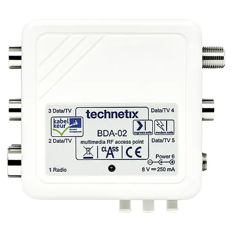 Technetix  SAT-IF-kabelversterker 5-weg