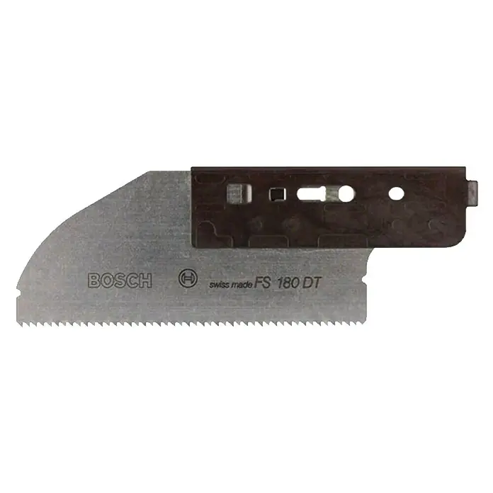 Bosch Hoja de sierra de recambio FS 180 DT - Específico para: Bosch Sierra eléctrica de sable GFS 350 E, Ámbito de uso: Madera blanda / Plásticos - Vista frontal