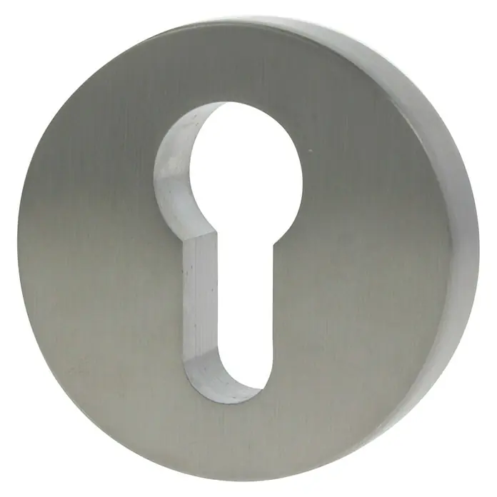 Veiligheidsrozet RVS, 2 stk. - Diameter: 52 mm, Roestvrij staal, 2 stk. - Vooraanzicht