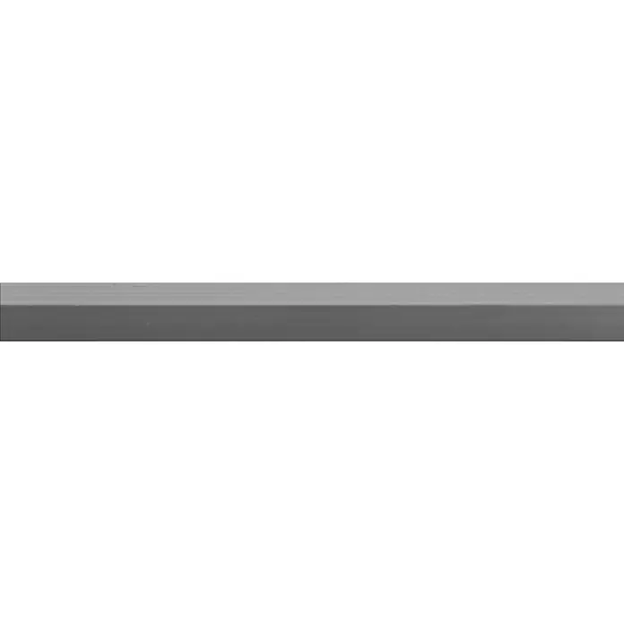 Hoekprofiel Alu - l x b x h: 200 cm x 10 mm x 10 mm, Aluminium, Grijs - Close-up