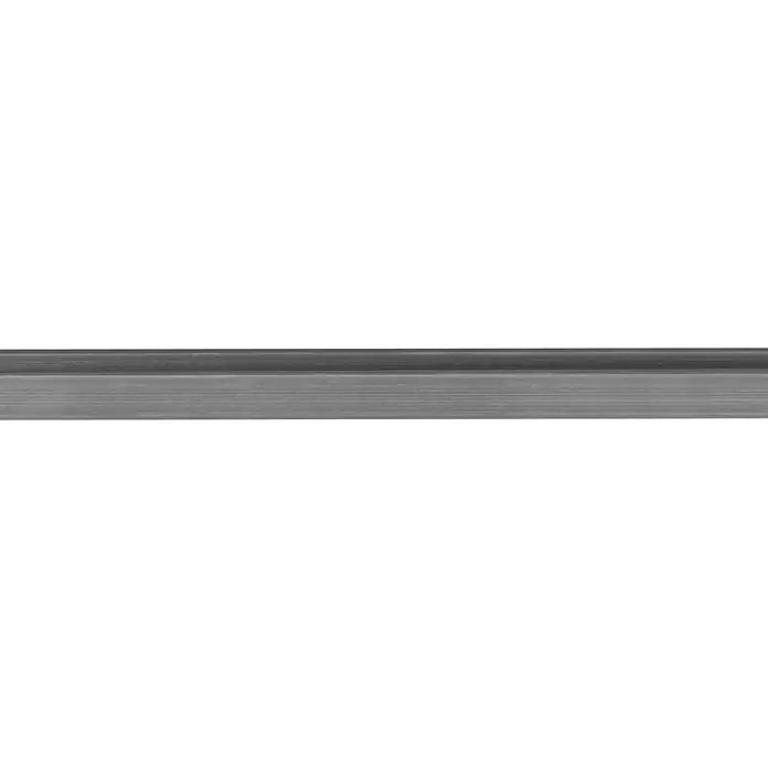 U-profiel Alu 200 cm - l x b x h: 200 cm x 10 mm x 10 mm, Aluminium, Grijs - Close-up