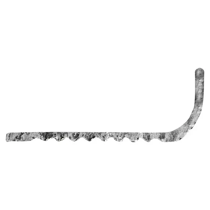 Trapprofiel Alu - l x b x h: 200 cm x 40 mm x 15 mm, Aluminium, Grijs - Vooraanzicht