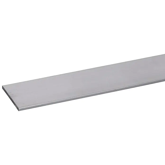 Afdekprofiel Alu - l x b x h: 200 cm x 30 mm x 2 mm, Aluminium, Grijs - Close-up