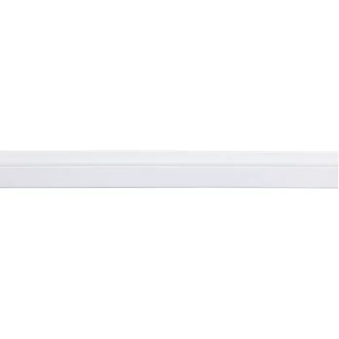 U-profiel Plaat < 10 mm - l x b x h: 260 cm x 13 mm x 10 mm, Kunststof, Wit - Close-up