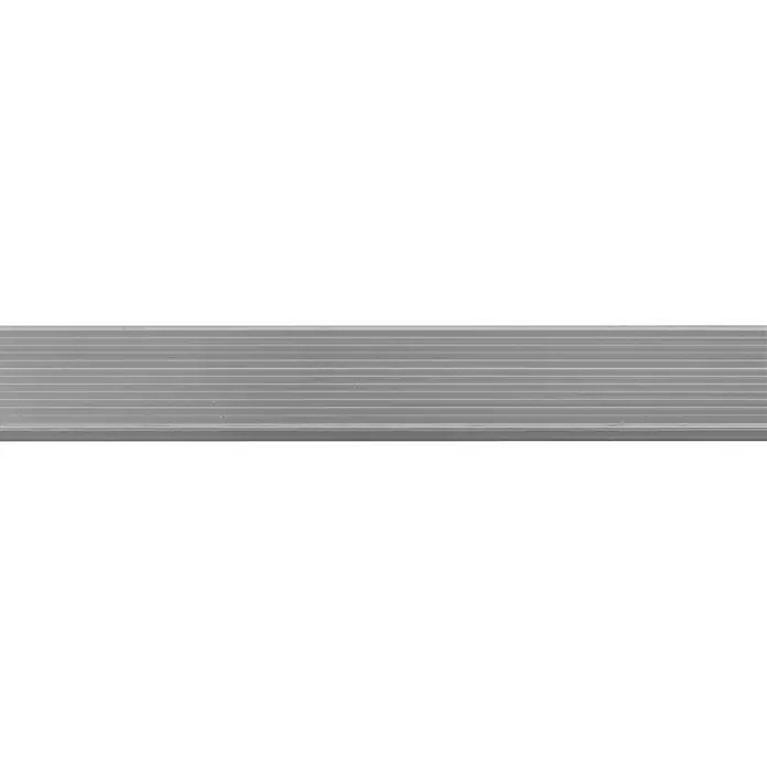 Profiel Antislip Alu - l x b x h: 200 cm x 40 mm x 3 mm, Aluminium, Grijs - Close-up