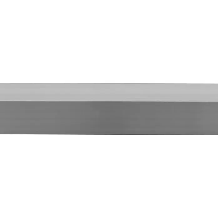 Hoekprofiel Alu - l x b x h: 200 cm x 25 mm x 25 mm, Aluminium, Grijs - Close-up