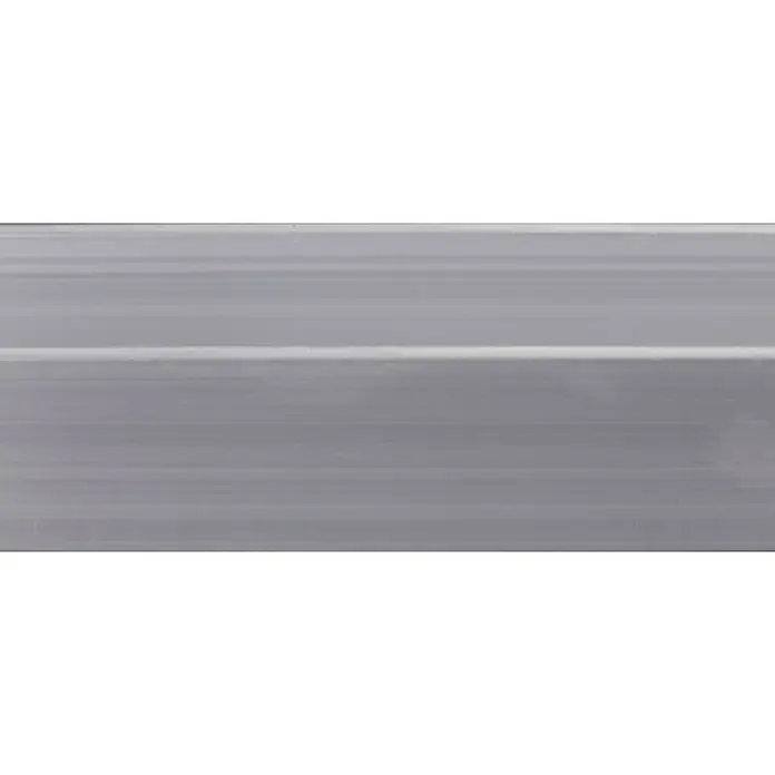 U-profiel Alu 200 cm - l x b x h: 200 cm x 25 mm x 25 mm, Aluminium, Grijs - Close-up