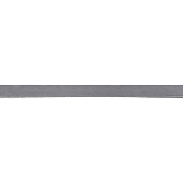 Afdekprofiel Alu - l x b x h: 200 cm x 10 mm x 2 mm, Aluminium, Grijs - Close-up